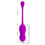 Callieri Vibrating Egg with Thrusting and Remote Control