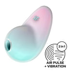 Pixie Dust Clitoris Sucker with Vibration Mint Pink