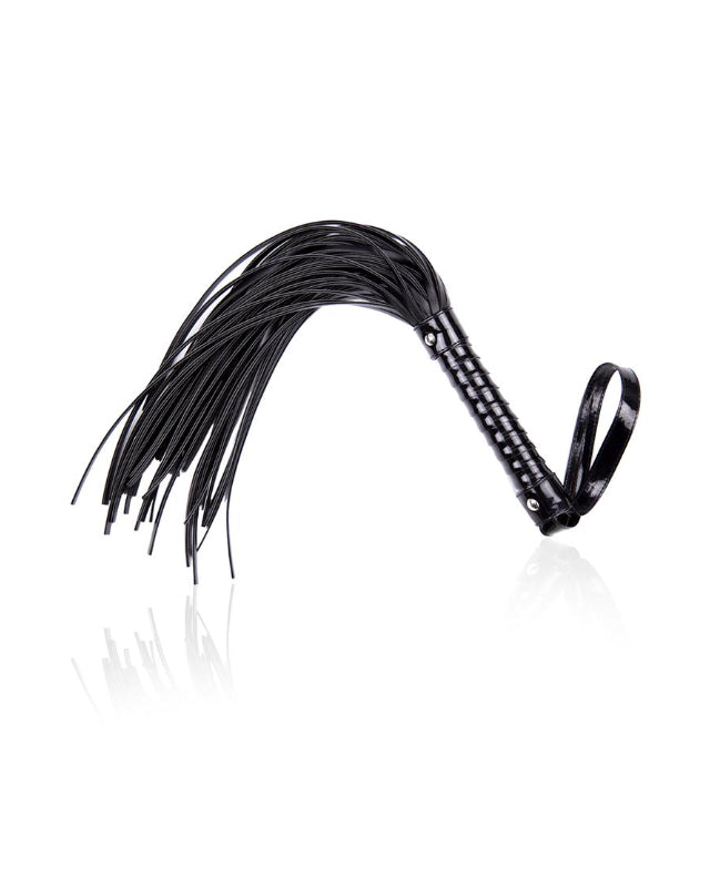 Shinny Handle Flogger 44 cm Black