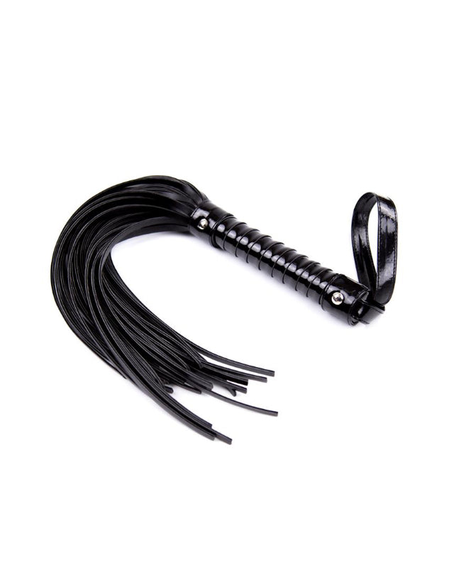 Shinny Handle Flogger 44 cm Black