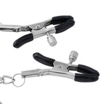 Nipple clamps with Chain Slut