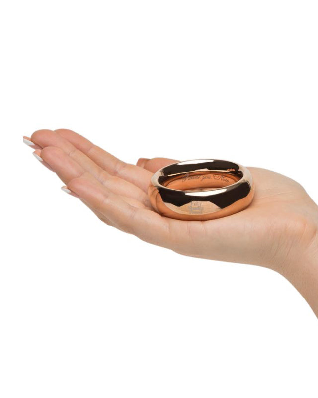 I Want You Now Steel Love Ring