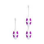 Pretty Love Oval Shaped Kegel Balls Purple