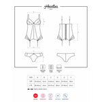 Heartine Corset Black