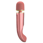 Vibrating Wand USB Silicone Pink