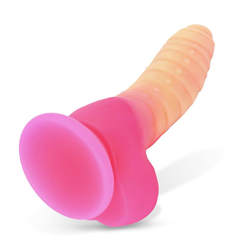 Scalidor Luminiscent Unicorn Liquid Silicone Dildo 18 cm