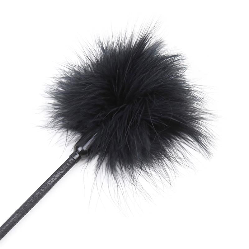 Feather Tickler and Lace Ribbon Paddle