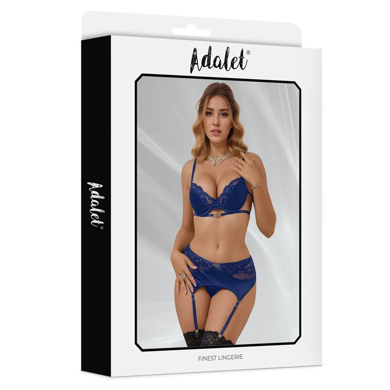 Giselle Garter Set Blue