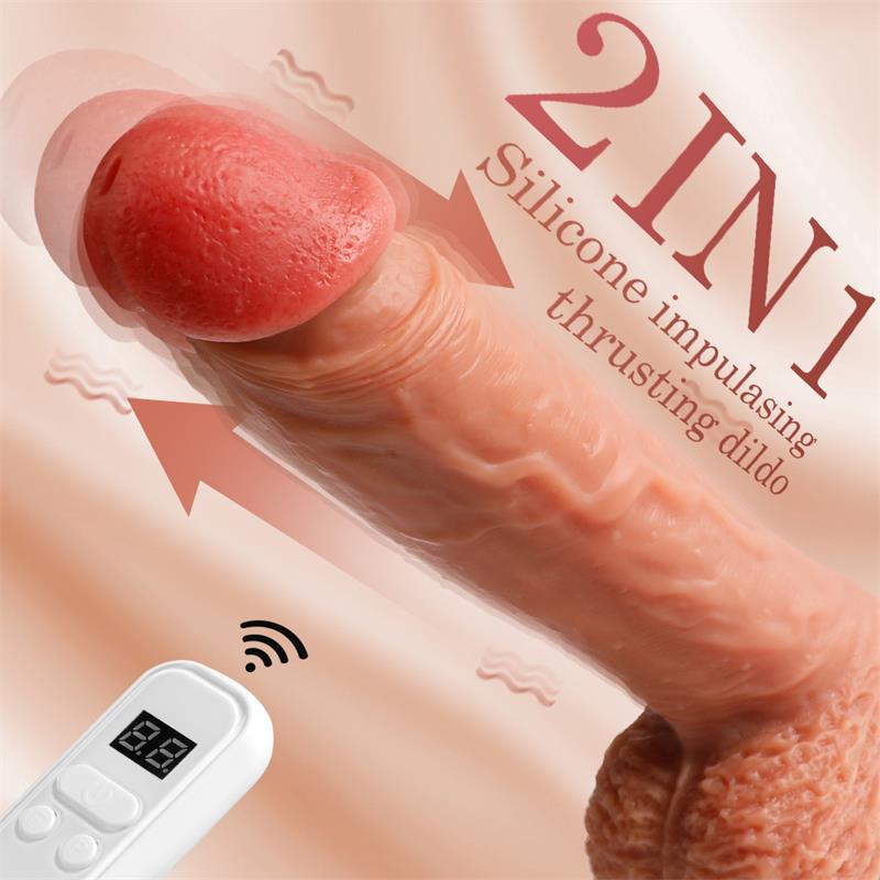 Dean Dildo with Thrusting and Vibrating 8