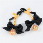 Nipple clamps with Bow Black
