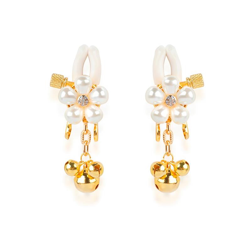 Pearl nipple clamps