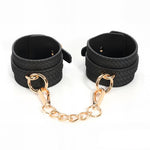 Weaving patterns wrist cuff Golden Chain
