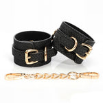 Weaving patterns wrist cuff Golden Chain