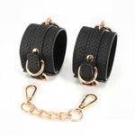 Weaving patterns ankle cuff Golden Chain