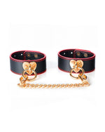Wrist Cuff with Golden Chain