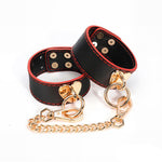 Wrist Cuff with Golden Chain