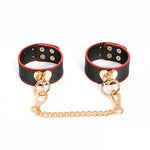 Wrist Cuff with Golden Chain