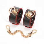 Wrist Cuff with Golden Chain