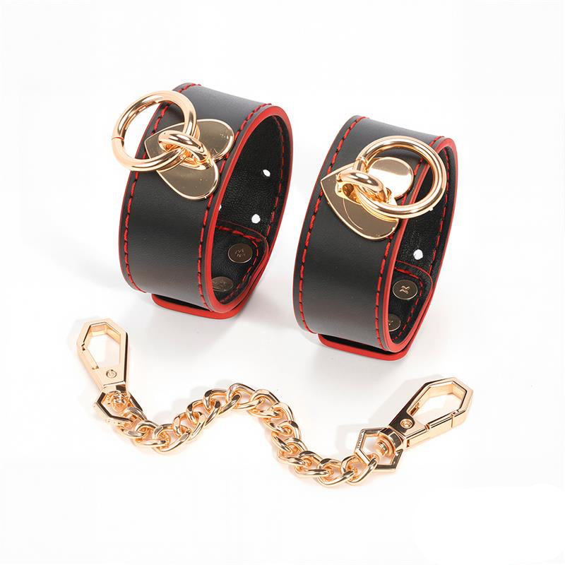 Ankle Cuff with Golden Chain