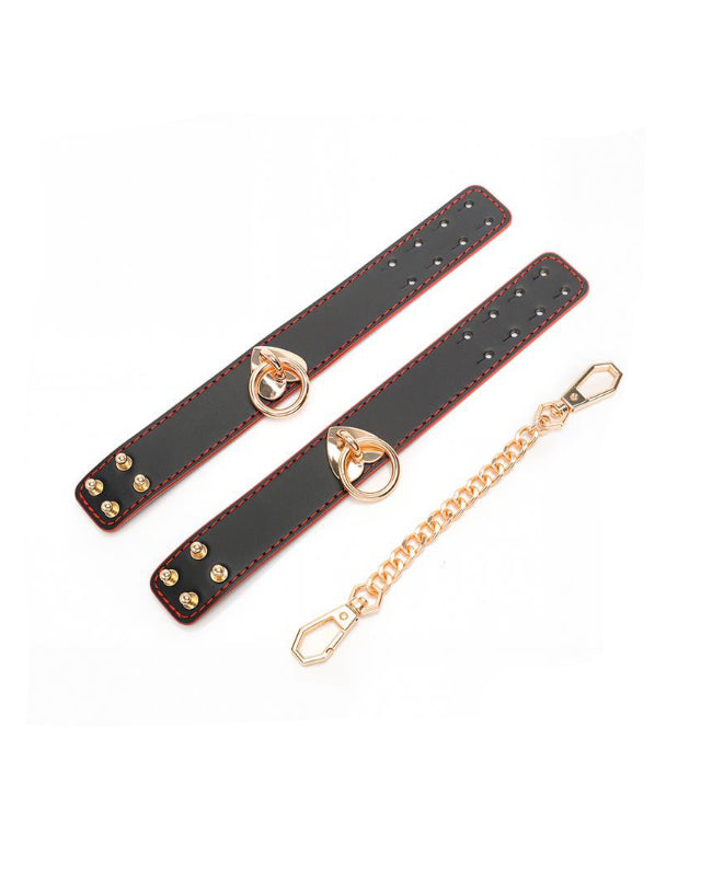Ankle Cuff with Golden Chain