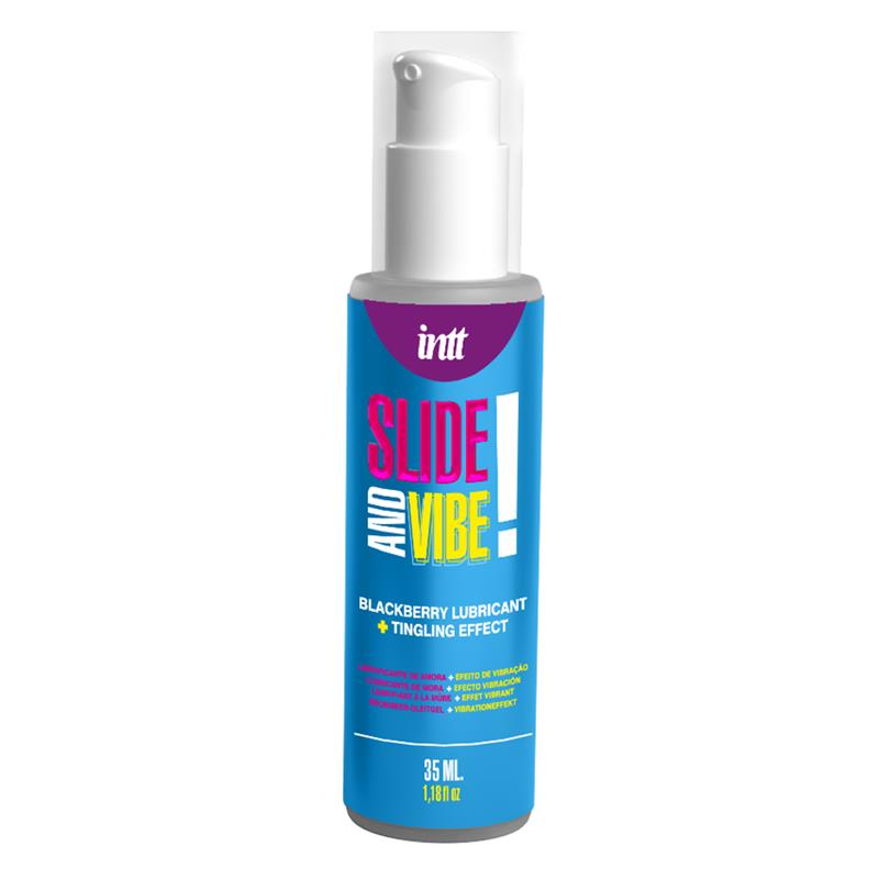 Kissable Water Based Lubricant with Vibration Effect 35ml