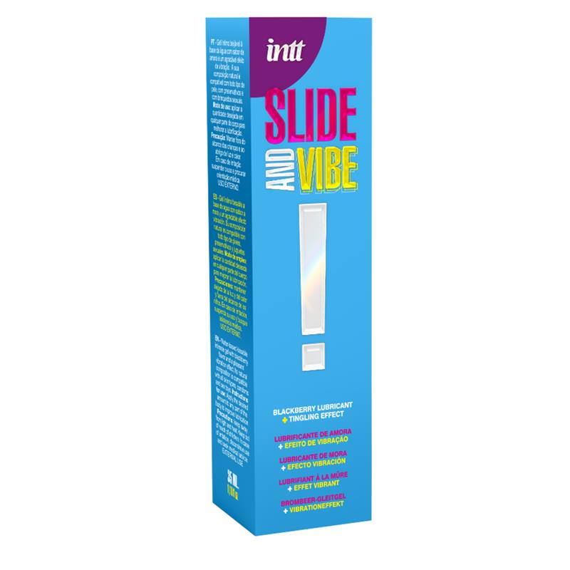 Kissable Water Based Lubricant with Vibration Effect 35ml