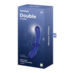 Stiulator Double Crystal Hot and Cold Blue