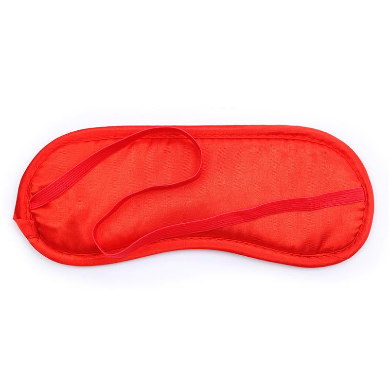3 Pieces Bondage Set Cuffs Eye Mask and Feathers