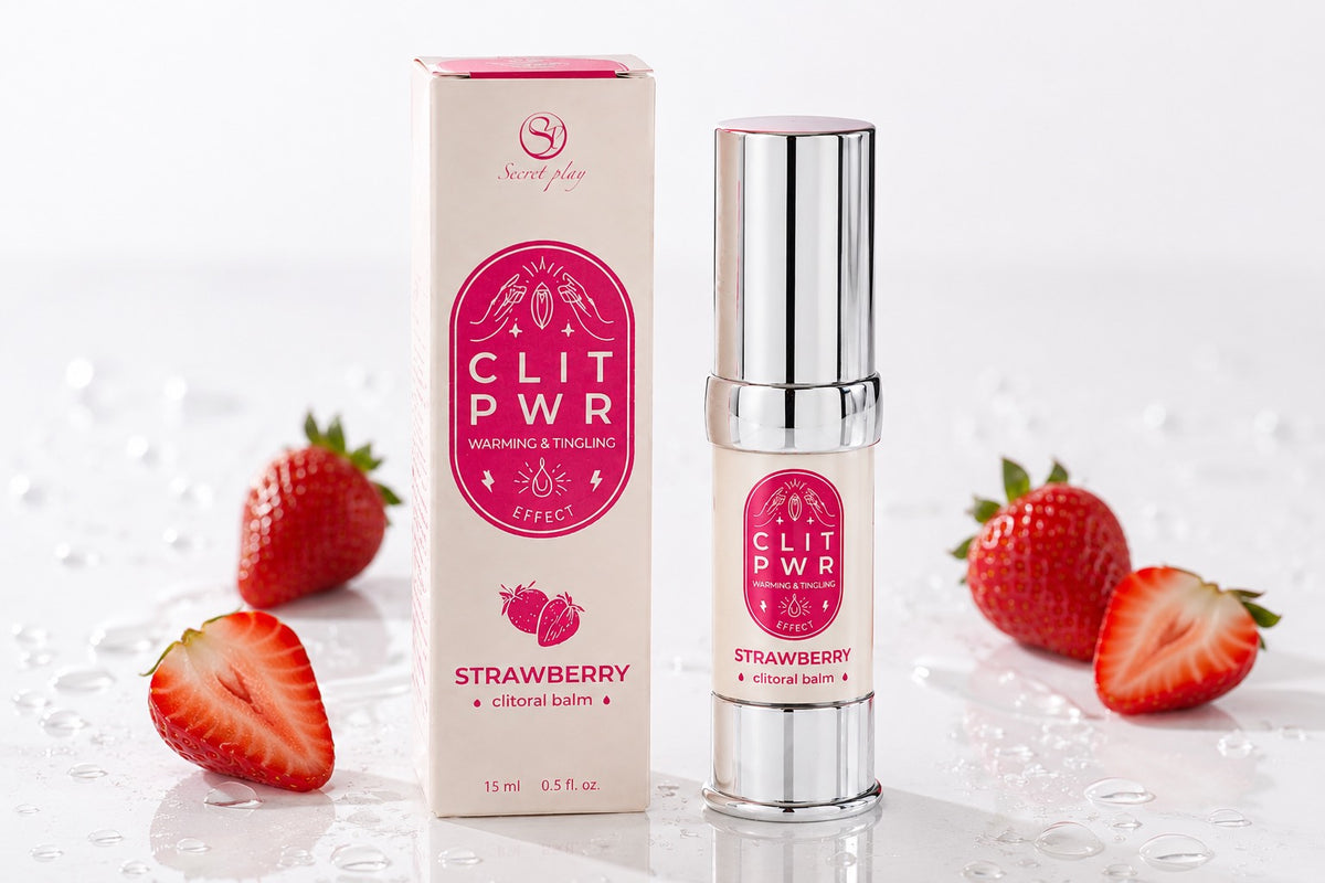 Clitoris stimulating balm - Strawberry 15ml