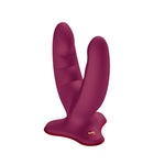 Ryde Grinding Dildo Wine Red